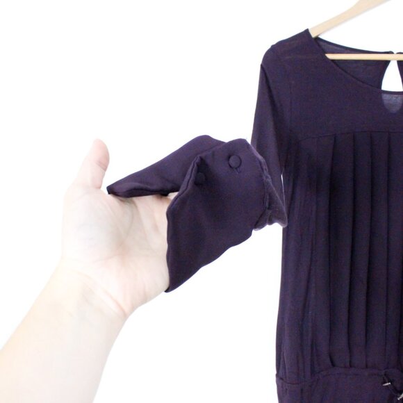 *Stile Benetton Purple Long Sleeve Tunic - Picture 6 of 7